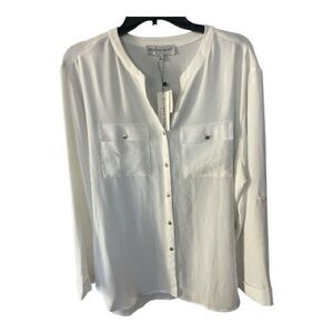 Grand & Greene Ivory Button-Up Shirt
